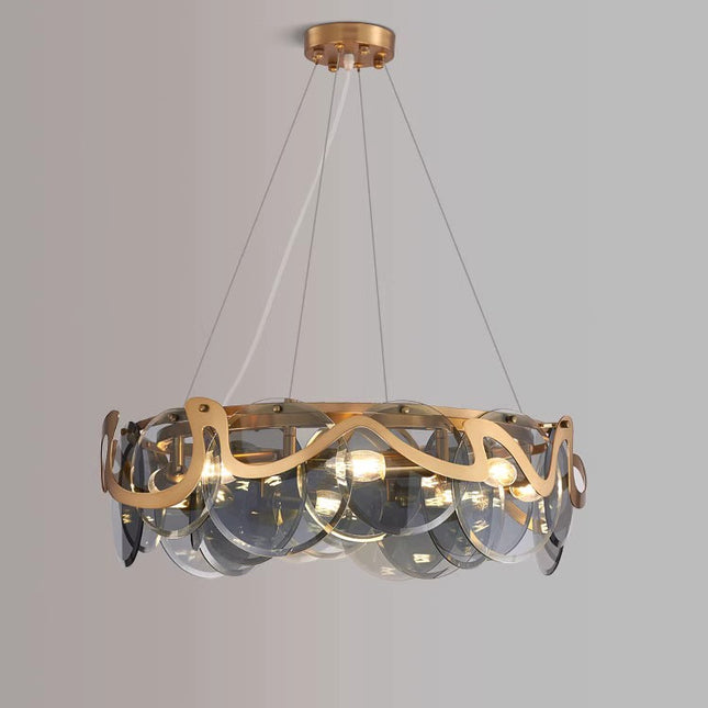 Chandelier GROOT by Rodesigne — brass designer chandelier, custom lighting by RODESIGNE