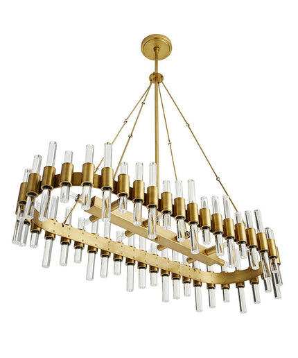 Chandelier HASKELL by Rodesigne — glass designer chandelier, custom lighting by RODESIGNE