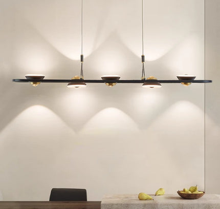 Chandelier LAPPY by Rodesigne — glass designer chandelier, custom lighting by RODESIGNE