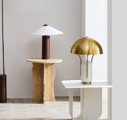 Table lamp PRESEN by Rodesigne — brass designer table lamp by RODESIGNE