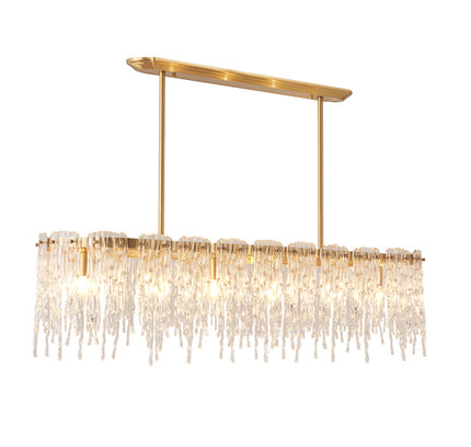 Chandelier REGEN by Rodesigne — brass designer chandelier, custom lighting by RODESIGNE