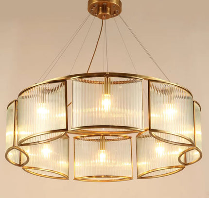 Chandelier STILIO by Rodesigne — glass designer chandelier, custom lighting by RODESIGNE