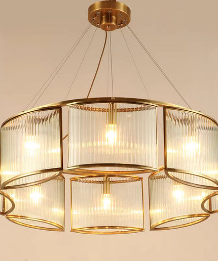 Chandelier STILIO by Rodesigne — glass designer chandelier, custom lighting by RODESIGNE