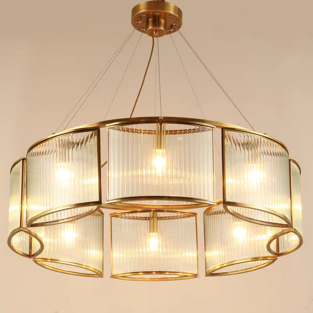 Chandelier STILIO by Rodesigne — glass designer chandelier, custom lighting by RODESIGNE