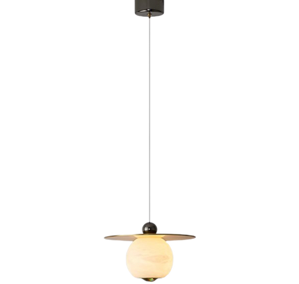 Hanging lamp IVONNE by Rodesigne — glass modern pendant light, custom designer lighting by RODESIGNE