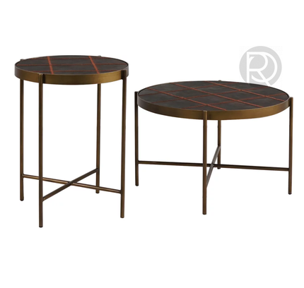 Set of coffee tables FOSA by Rodesigne — bronze designer piece by RODESIGNE