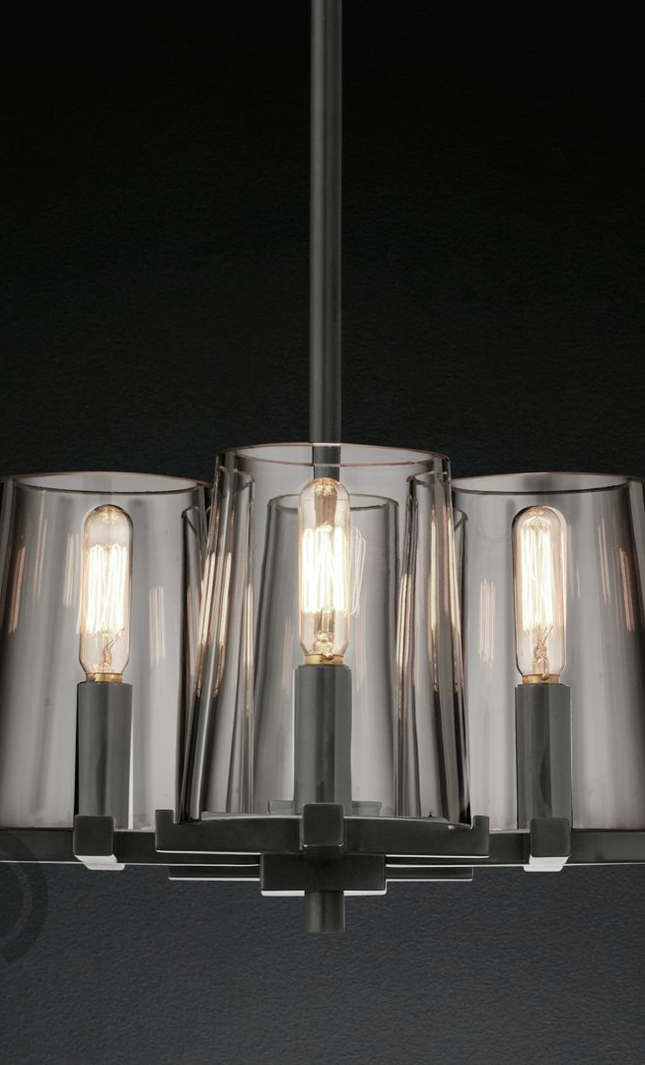 Designer chandelier PAUILLAC by Rodesigne