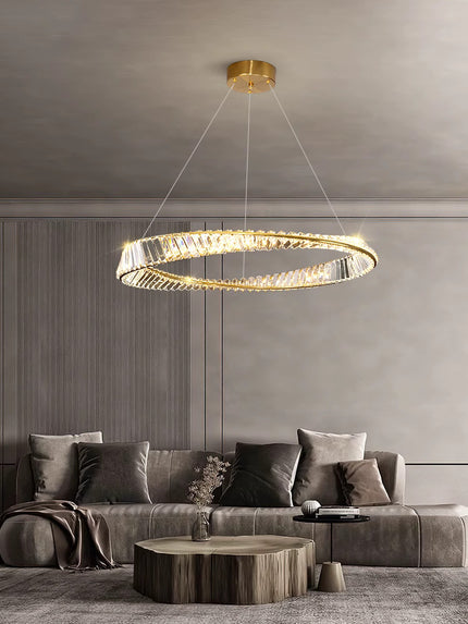 Chandelier LOE by Rodesigne — glass designer chandelier, custom lighting by RODESIGNE
