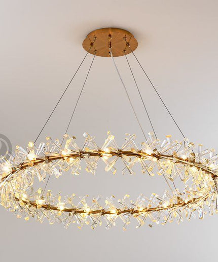 Chandelier MARIANNA by Rodesigne — glass designer chandelier, custom lighting by RODESIGNE