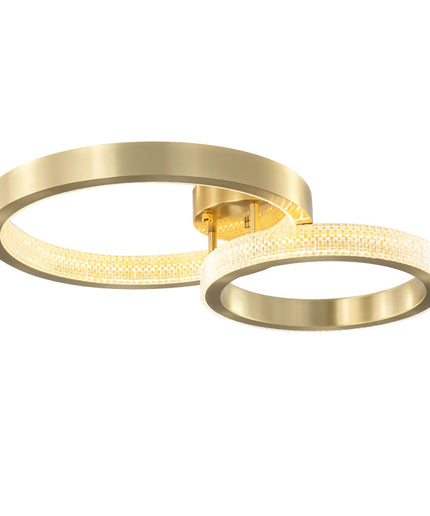 Ceiling lamp HALO by Rodesigne — brass ceiling light fixture, designer lighting by RODESIGNE