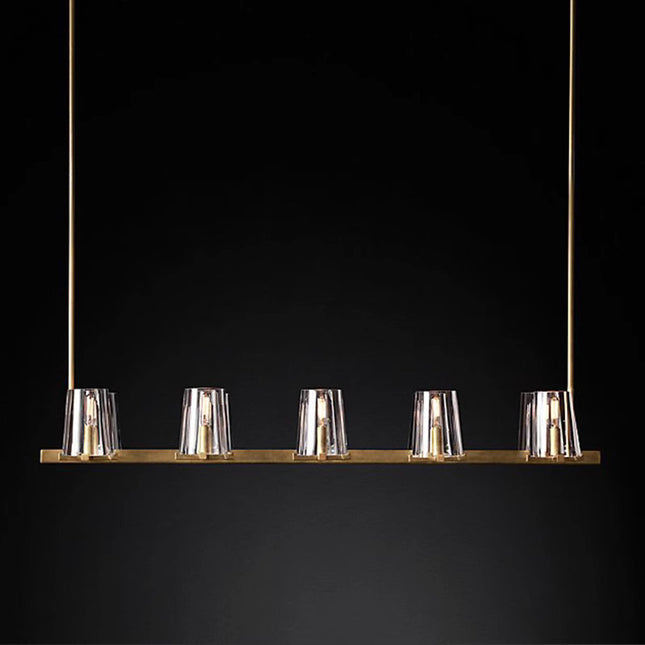 Designer chandelier PAUILLAC by Rodesigne — glass designer chandelier, custom lighting by RODESIGNE