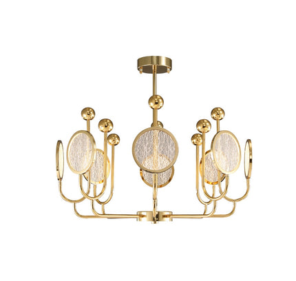 Chandelier ATLANT by Rodesigne — brass designer chandelier, custom lighting by RODESIGNE