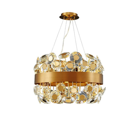 Chandelier OLLIS by Rodesigne — glass designer chandelier, custom lighting by RODESIGNE