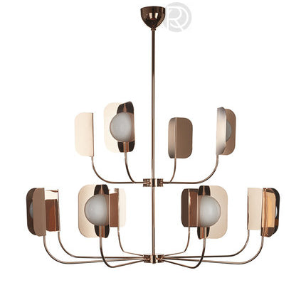 Chandelier TROY by Rodesigne — bronze designer chandelier, custom lighting by RODESIGNE