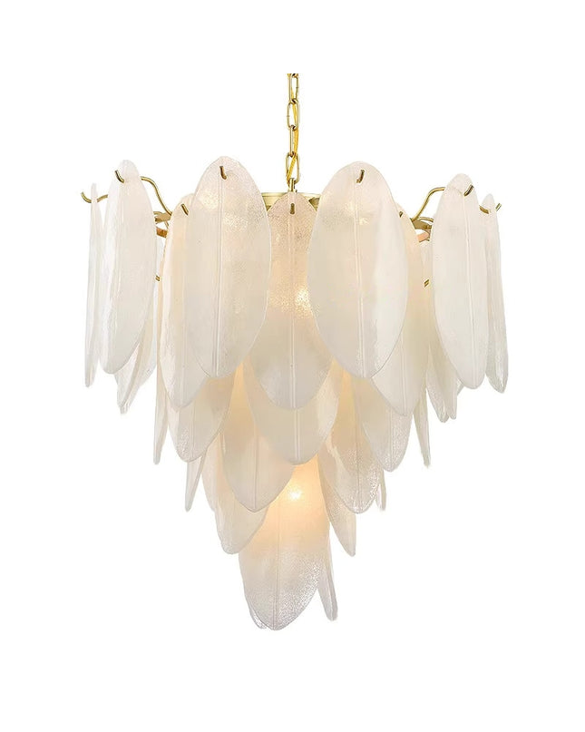 Chandelier Stiri by Rodesigne — glass designer chandelier, custom lighting by RODESIGNE