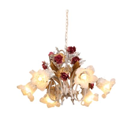 Chandelier ROSE by Rodesigne — brass designer chandelier, custom lighting by RODESIGNE