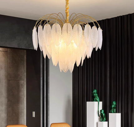 FIN by Rodesigne chandelier — brass designer chandelier, custom lighting by RODESIGNE