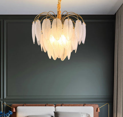 FIN by Rodesigne chandelier — brass designer chandelier, custom lighting by RODESIGNE