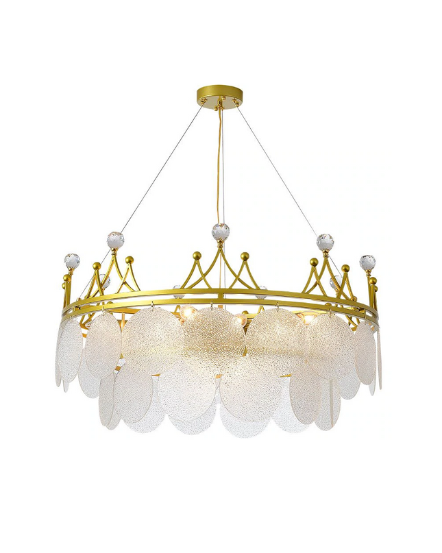 Chandelier FORRO by Rodesigne — glass designer chandelier, custom lighting by RODESIGNE