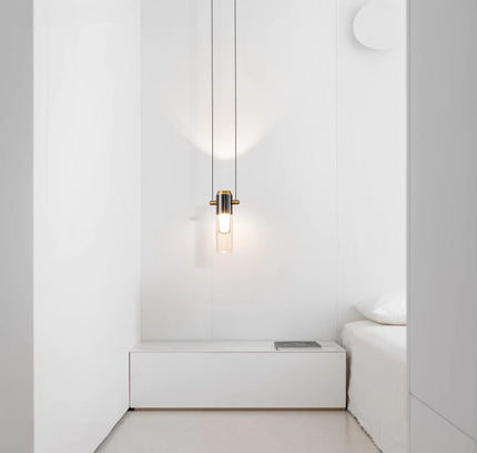 Hanging lamp CLEO by Rodesigne — glass modern pendant light, custom designer lighting by RODESIGNE