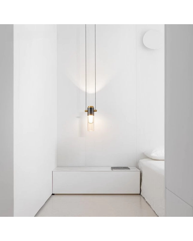 Hanging lamp CLEO by Rodesigne — glass modern pendant light, custom designer lighting by RODESIGNE