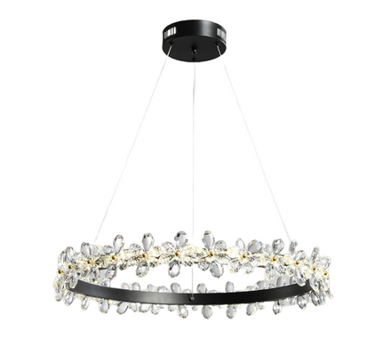 Chandelier BLUME by Rodesigne — glass designer chandelier, custom lighting by RODESIGNE