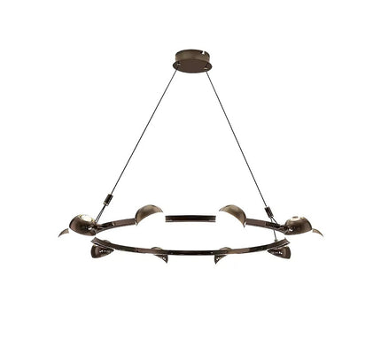 Chandelier OLLI by Rodesigne — glass designer chandelier, custom lighting by RODESIGNE