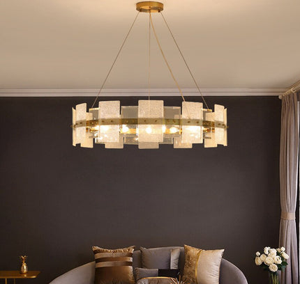 Chandelier TROFEN by Rodesigne — brass designer chandelier, custom lighting by RODESIGNE