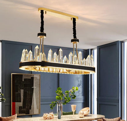 Chandelier ERISONE by Rodesigne — glass designer chandelier, custom lighting by RODESIGNE