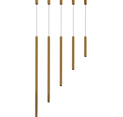 Hanging lamp NONA by Rodesigne — brass modern pendant light, custom designer lighting by RODESIGNE