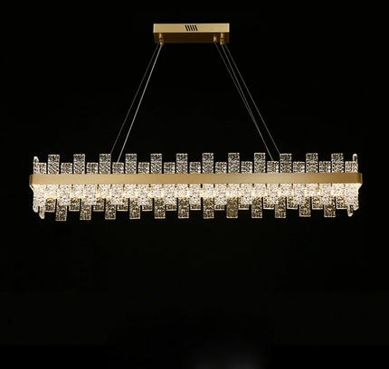 Chandelier TANDE by Rodesigne — brass designer chandelier, custom lighting by RODESIGNE