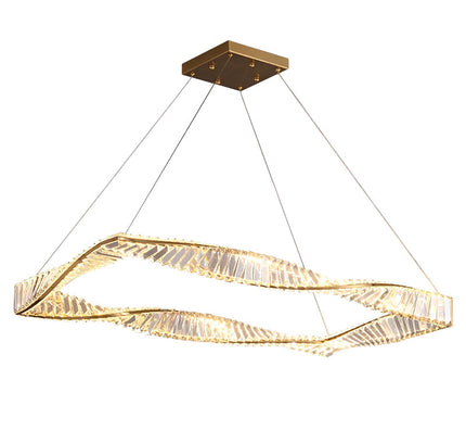 Chandelier NELLY by Rodesigne — glass designer chandelier, custom lighting by RODESIGNE