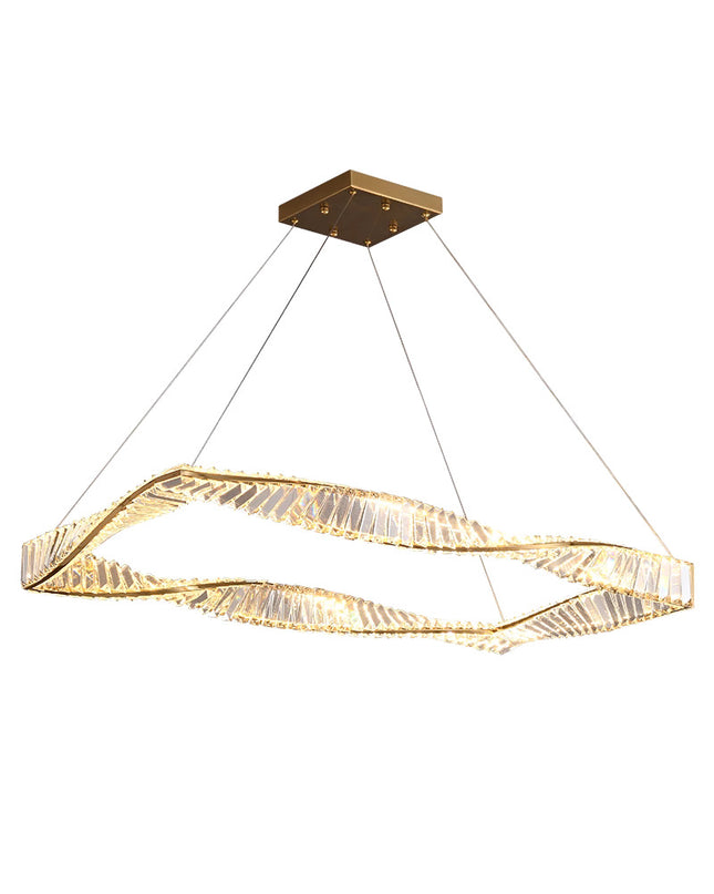 Chandelier NELLY by Rodesigne — glass designer chandelier, custom lighting by RODESIGNE