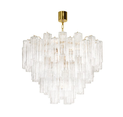 Chandelier WOGE by Rodesigne — brass designer chandelier, custom lighting by RODESIGNE