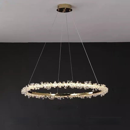 Chandelier BUSHIG by Rodesigne — brass designer chandelier, custom lighting by RODESIGNE