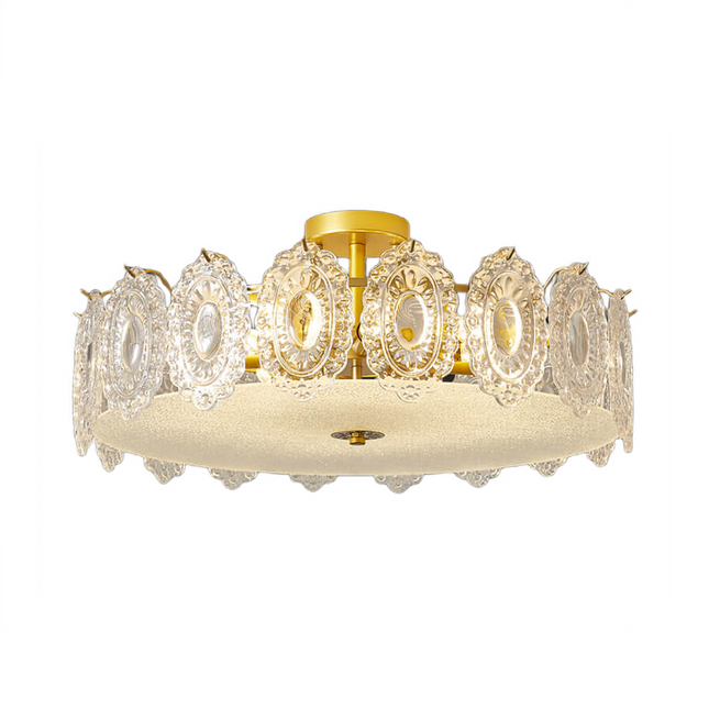 Ceiling lamp OUMA by Rodesigne — brass ceiling light fixture, designer lighting by RODESIGNE