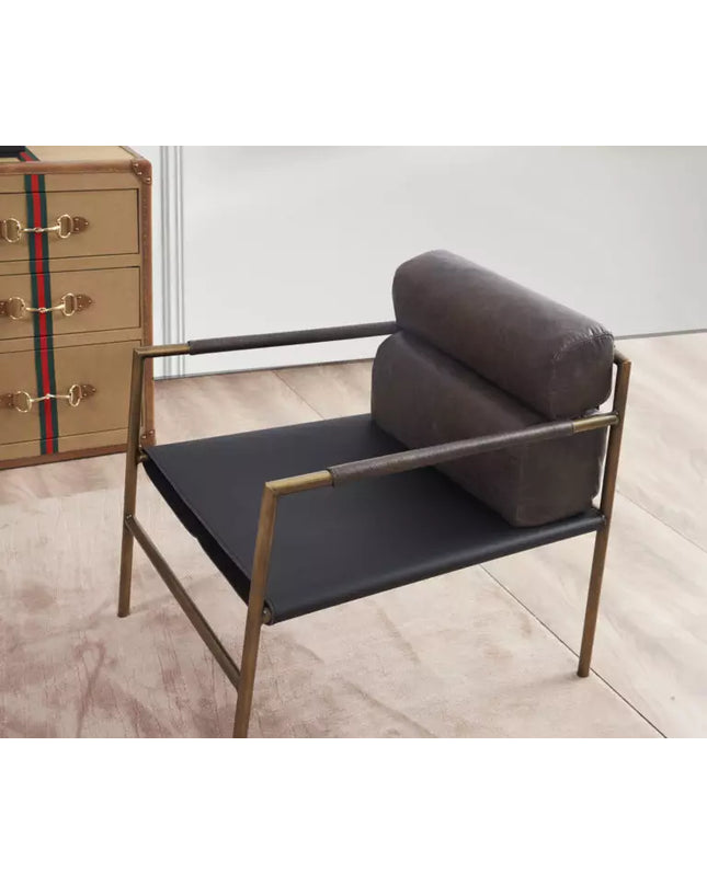 TRATTE by Rodesigne armchair — brass designer armchair, custom furniture by RODESIGNE