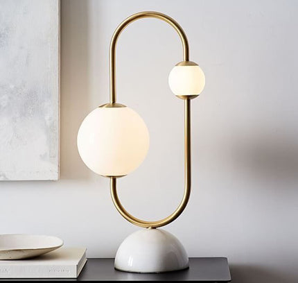 Table lamp OLEGARI by Rodesigne — brass designer table lamp by RODESIGNE