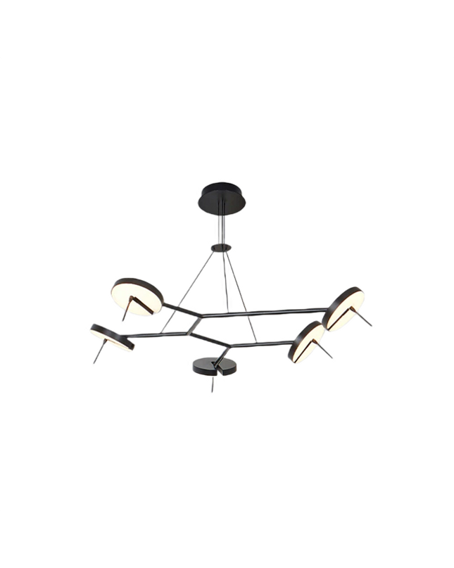 Chandelier BANDE by Rodesigne — designer chandelier, custom lighting by RODESIGNE