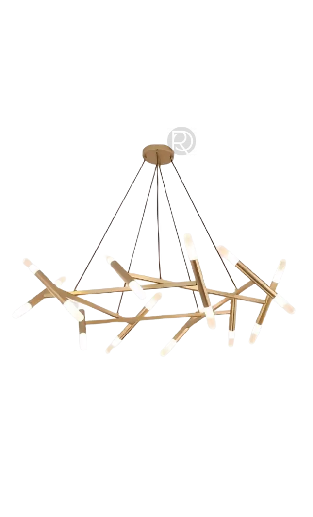 Designer chandelier PENTAGON by Rodesigne