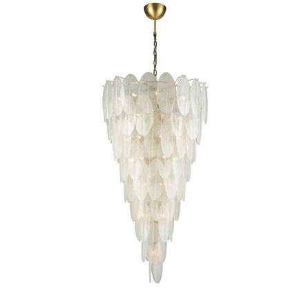 Chandelier FELTY by Rodesigne — glass designer chandelier, custom lighting by RODESIGNE