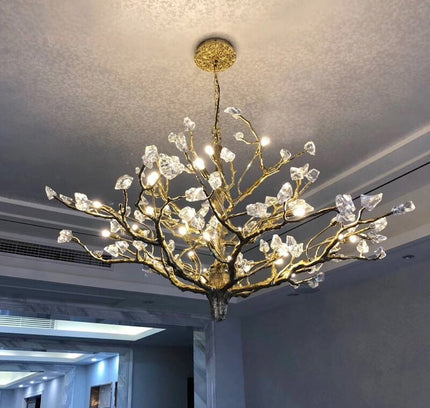 Chandelier TRESS by Rodesigne — designer chandelier, custom lighting by RODESIGNE