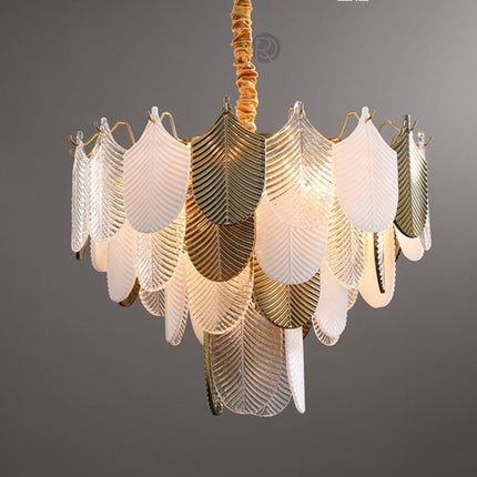 Chandelier PETAL by Rodesigne — brass designer chandelier, custom lighting by RODESIGNE