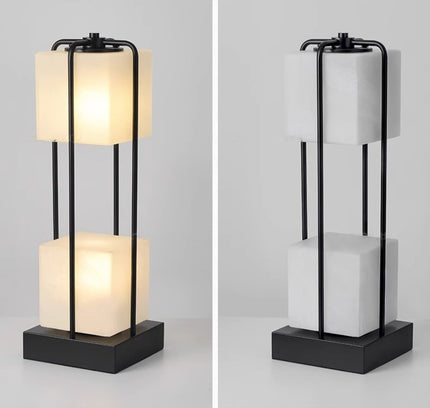 Table lamp PILASTRO by Rodesigne — glass designer table lamp by RODESIGNE