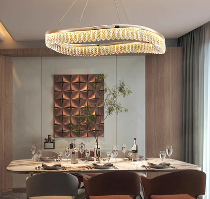 Chandelier OPPIA by Rodesigne — brass designer chandelier, custom lighting by RODESIGNE