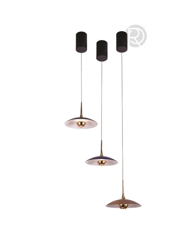 Pendant lamp GRU by Rodesigne — brass modern pendant light, custom designer lighting by RODESIGNE