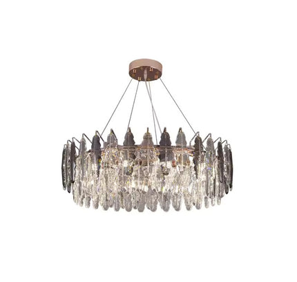 Chandelier FEAR by Rodesigne — brass designer chandelier, custom lighting by RODESIGNE