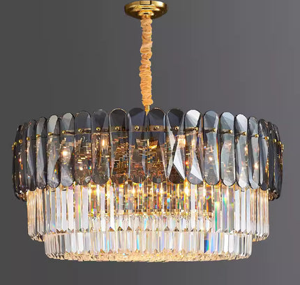 Chandelier ANDERSEN by Rodesigne — brass designer chandelier, custom lighting by RODESIGNE