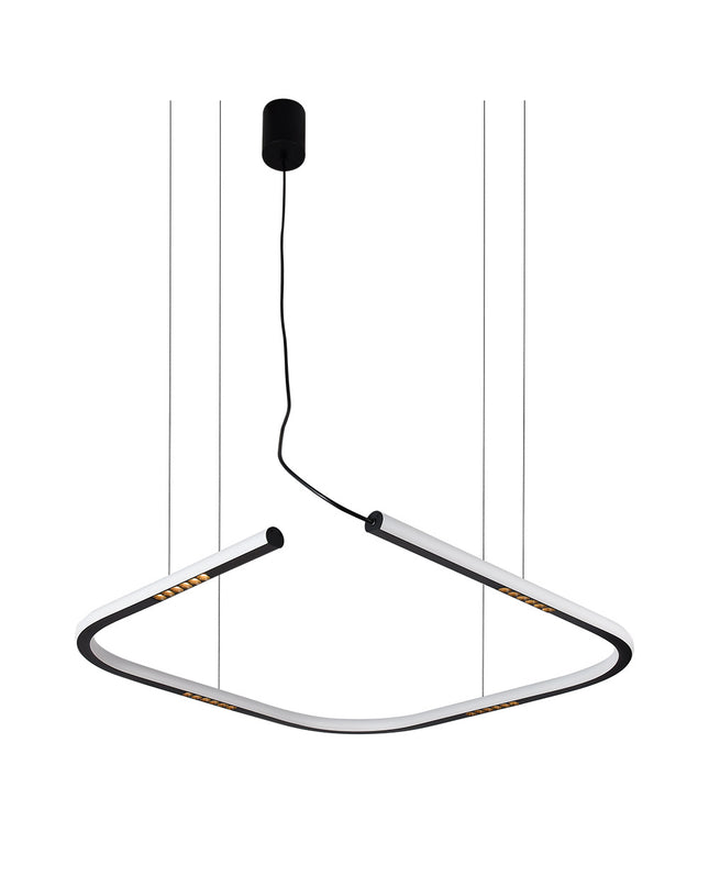 Chandelier TEC RECT by Rodesigne — designer chandelier, custom lighting by RODESIGNE