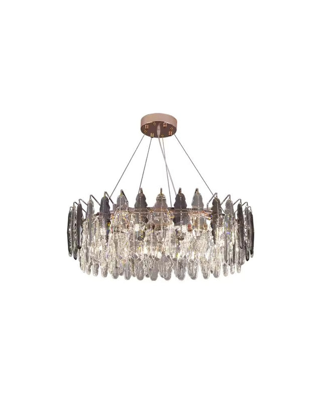 Chandelier FEAR by Rodesigne — brass designer chandelier, custom lighting by RODESIGNE